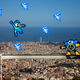 Illustration for article titled 16-Bit Characters Fit Perfectly In Real-Life Environments
